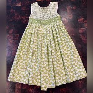 Adorable Smocked Daisy Dress